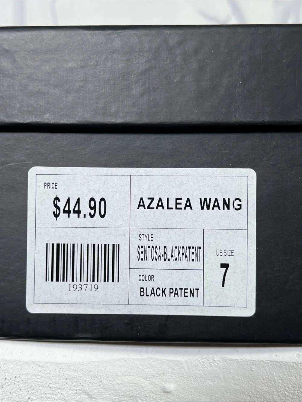 Azalea Wang Sentosa Clear Wedge